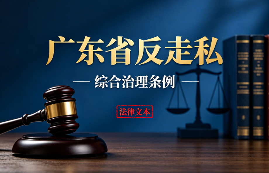 广东省反走私综合治理条例
